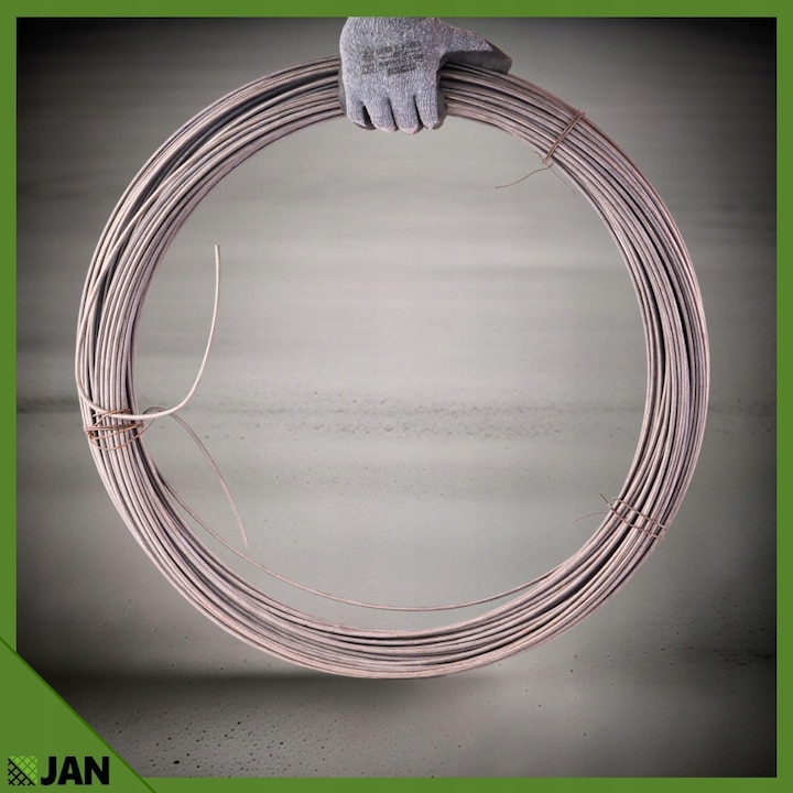 Fekete kemény acélhuzal, JAN, fi 2.8mm, 500m, 25kg