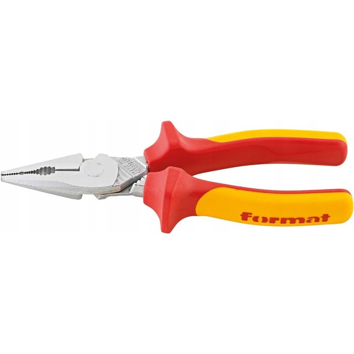 Vágófogó 160mm, 2 komponensű, szigetelt 1000V, FORMAT