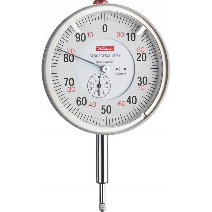 Cerc de masurare, GM100T, 10mm, 100mm, sticla sintetica, otel inoxidabil