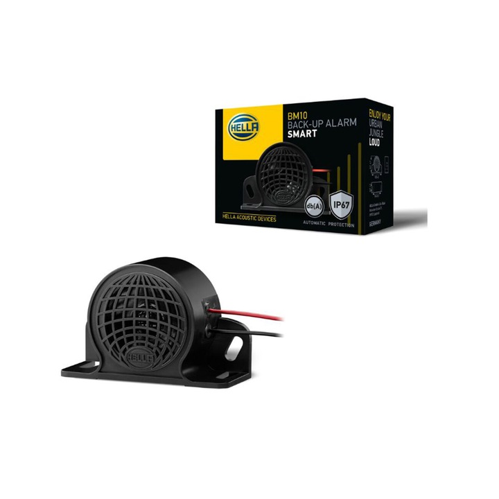 HELLA Tolatóradar Rendszer (Tolatóriasztó) - 12V/24V, 110 dB(A)