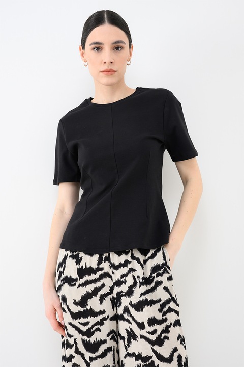 JdY, Kerek nyakú póló, Fekete