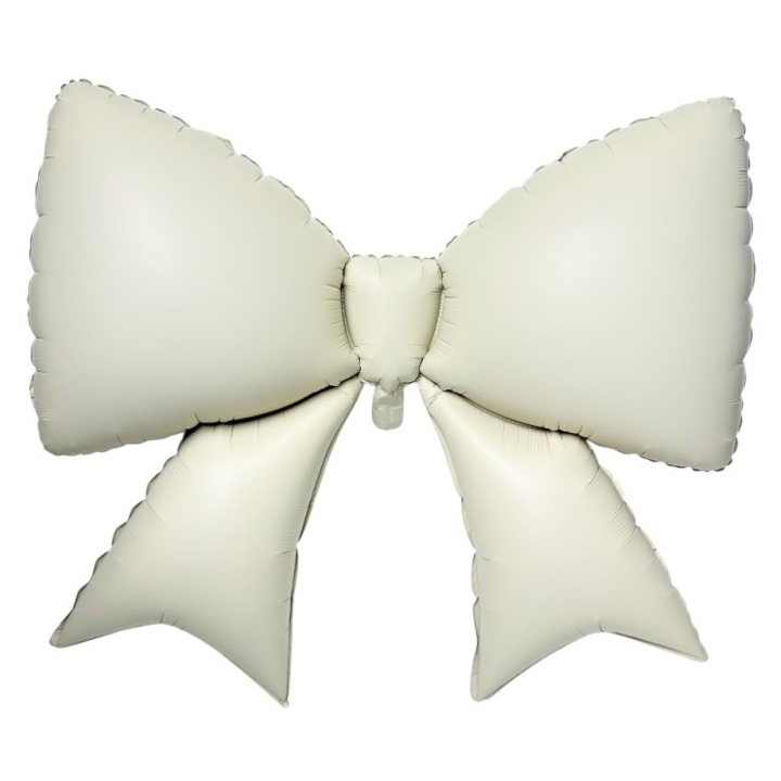 Balon folie fundită crem, Baloane Party, 98x75 cm, clasic