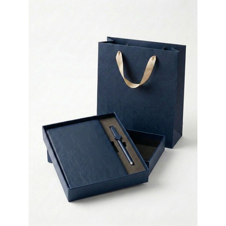 Set cu agendă Eldepo și pix multifuncțional