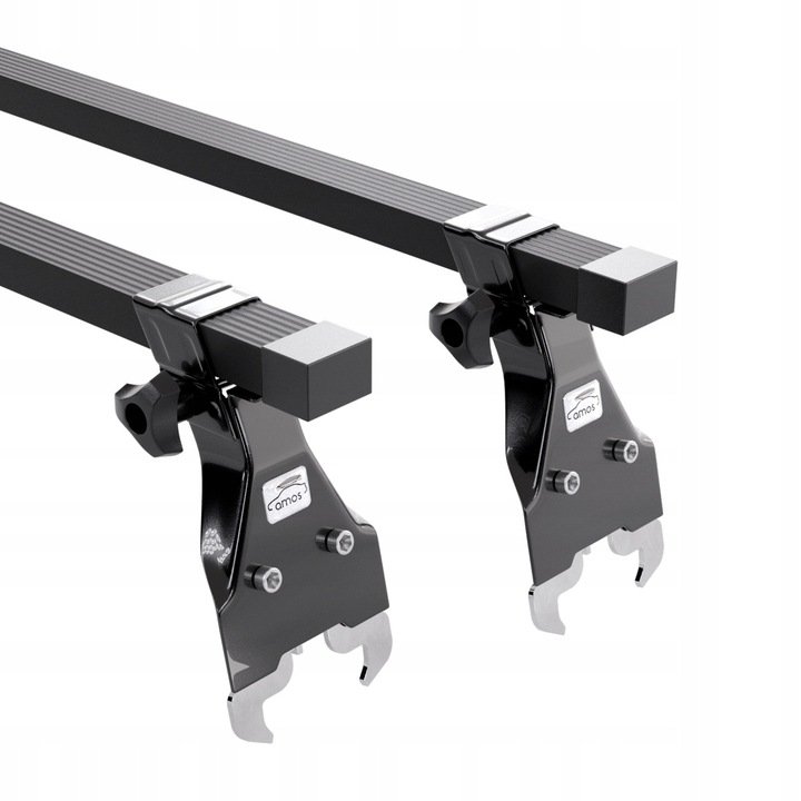 Bare transversale Amos, 2 bucati, o capacitate de 75 kg, 120x3,2x2cm, pentru montaj pe puncte ascunse