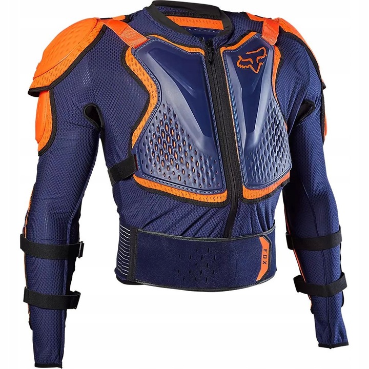 Armura de protectie Fox Titan Sport 2020, neagra, marimea L, set cu protectii pentru spate, piept, umeri si coate