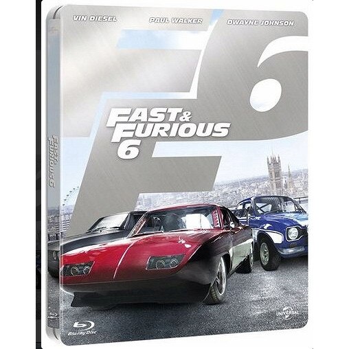 Film Blu-ray Fast & Furious 6, editie limitata Steelbook Film Blu-ray Fast & Furious 6, editie limitata Steelbook