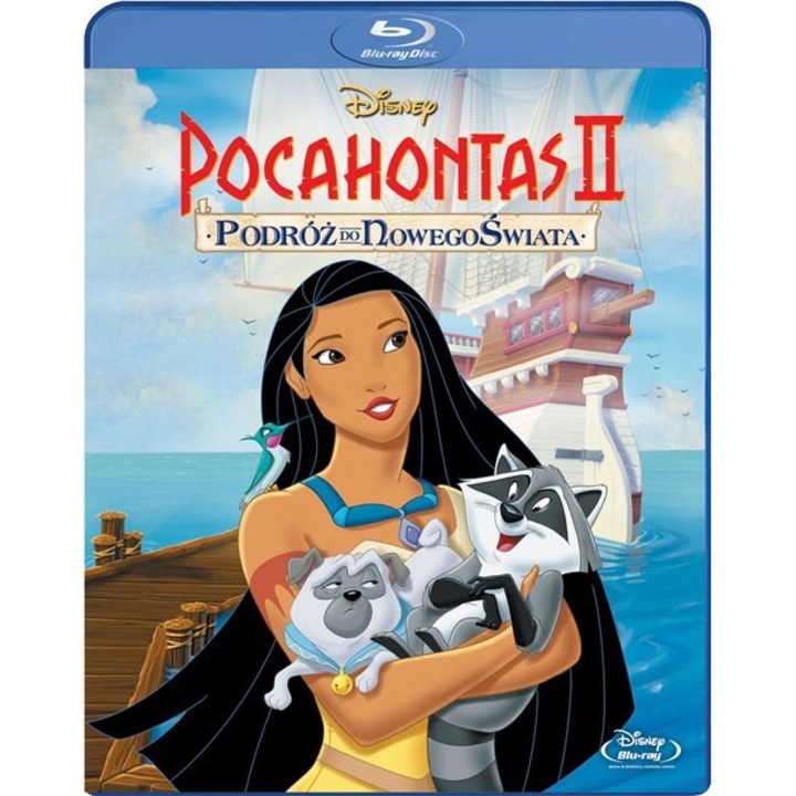 Pocahontas II: Podroz la Noua Lume, film Blu-ray, 73 min, 1080p
