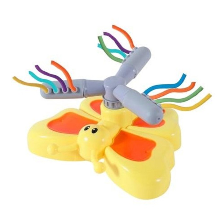 Pillangó vízsugárzó, MAKSIK, többszínű, 20x6x17cm