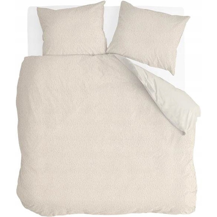 Byrklund ágyneműhuzat garnitúra, 200x220cm, 2 párnahuzat 60x70cm, puha anyag, törtfehér szín