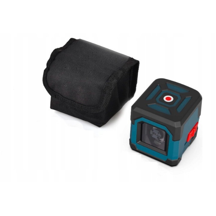 Саморазливен кръстосан лазер 360 градуса, зелен, 15м, IP54