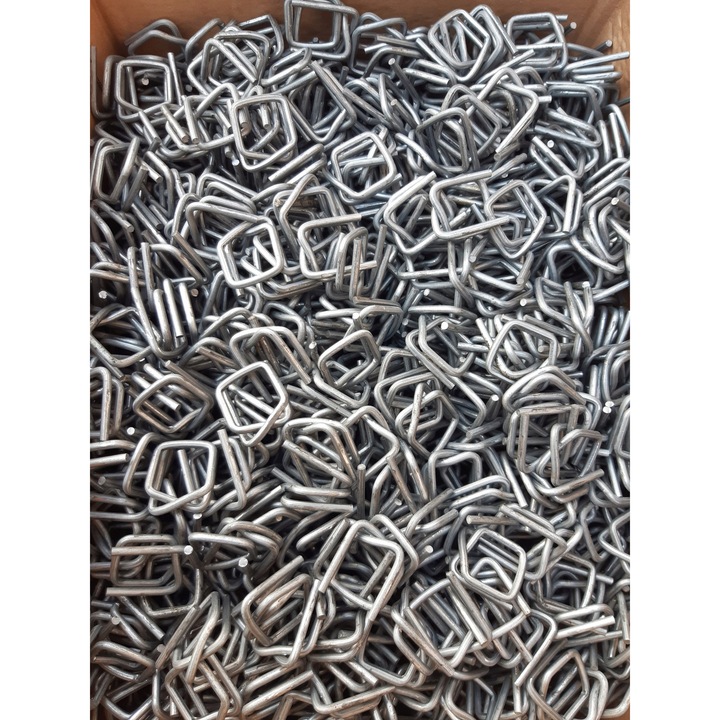 Clema metalica Freund pentru benzi PP/PET 19 mm 1000 buc