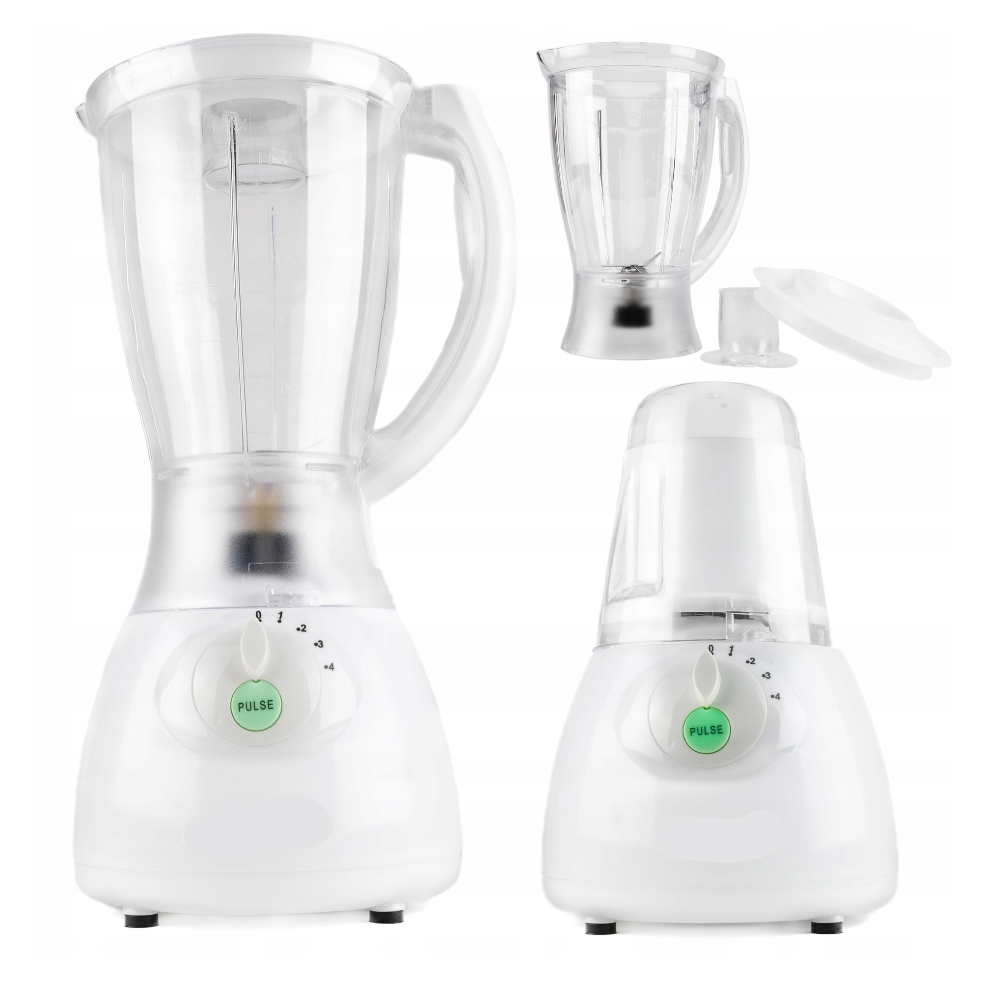 Blender Multifunctional 1000W, 10.000 RPM, 8 Taisuri, Grosime 6MM