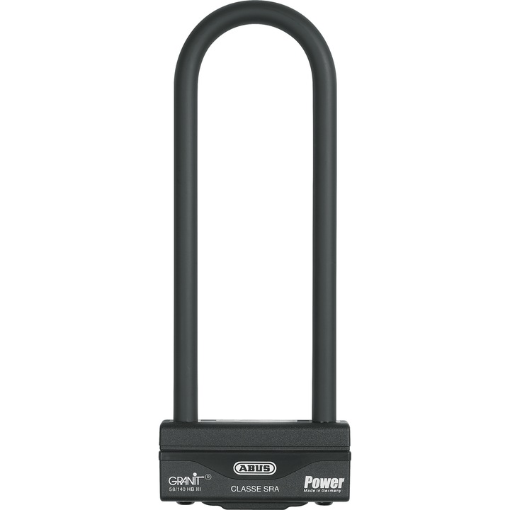 U-Lock Abus Granit Power 58, 18mm, 100x84mm, negru