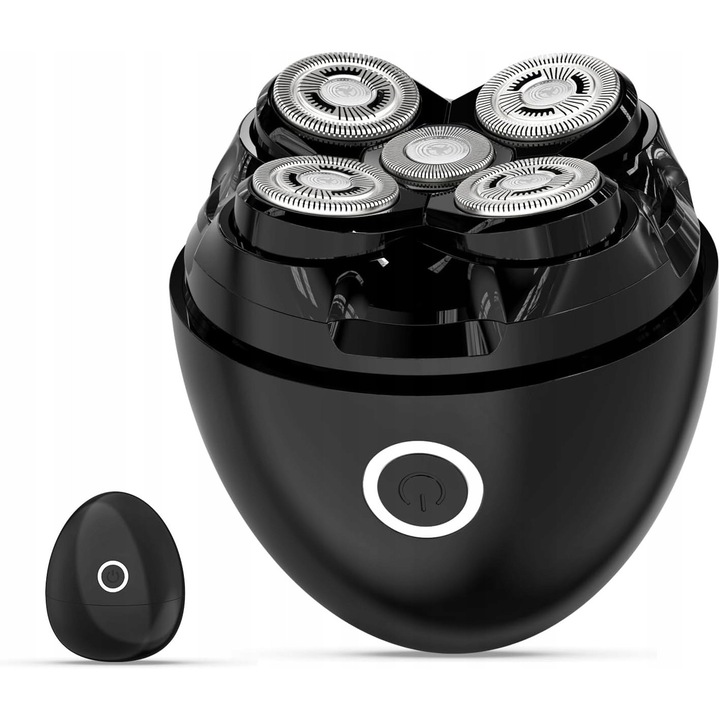 Golarka electrica 5D, Quality Park RQ519, neagra, IPX7, 120 minute autonomie, incarcare rapida USB-C