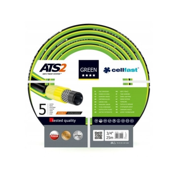 Waz ogrodowy GREEN ATS2 TM 3/4, 25 mb kerti tömlő