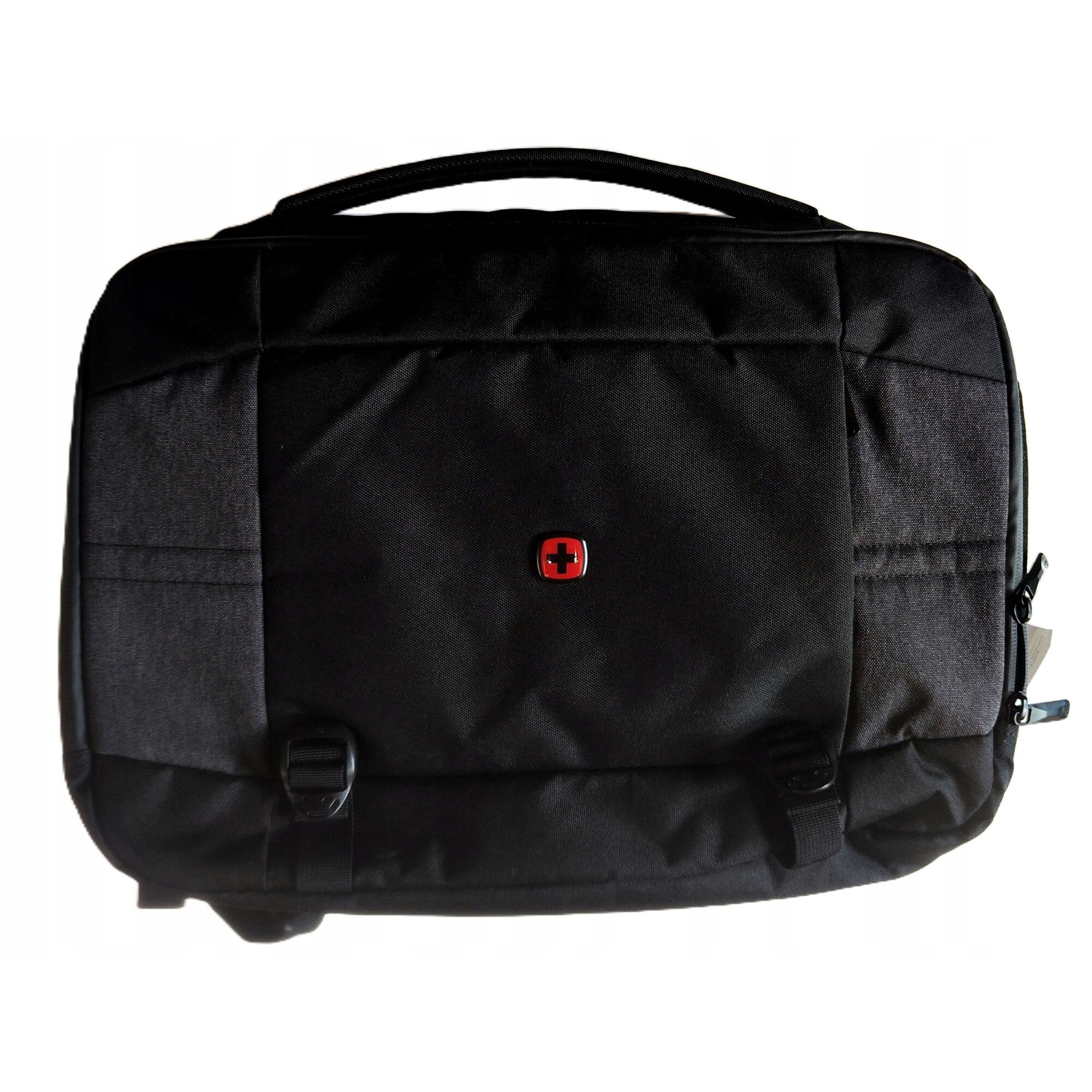 Geanta laptop Wenger, 16", neagra, 45x33x16cm, capacitate 19L, cu curele de rucsac