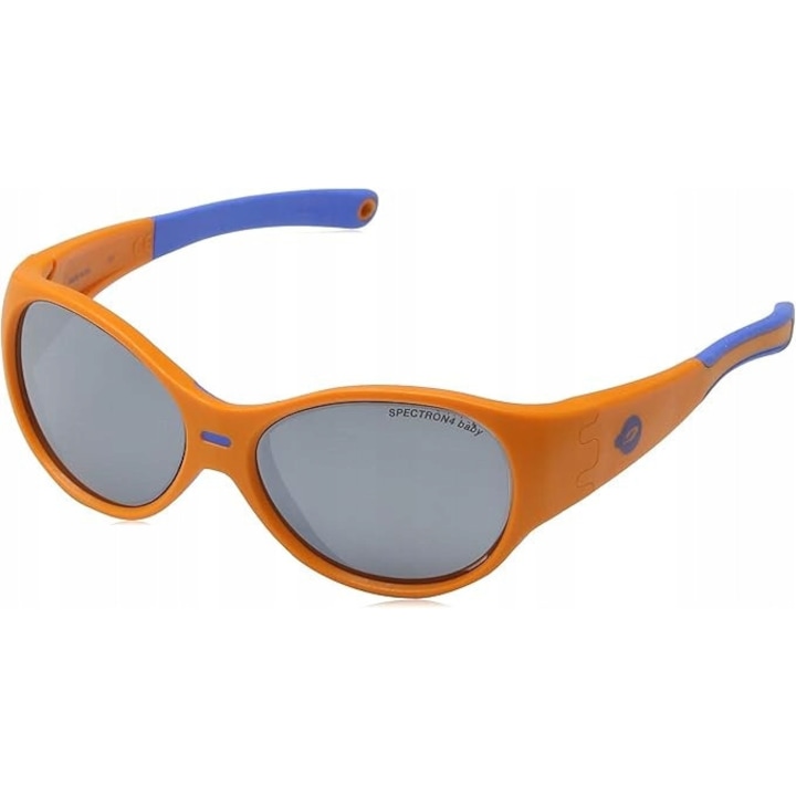 Ochelari de soare copii Julbo Puzzle, 3-5 ani, pomarantiu/albastru, dimensiuni ergonomice