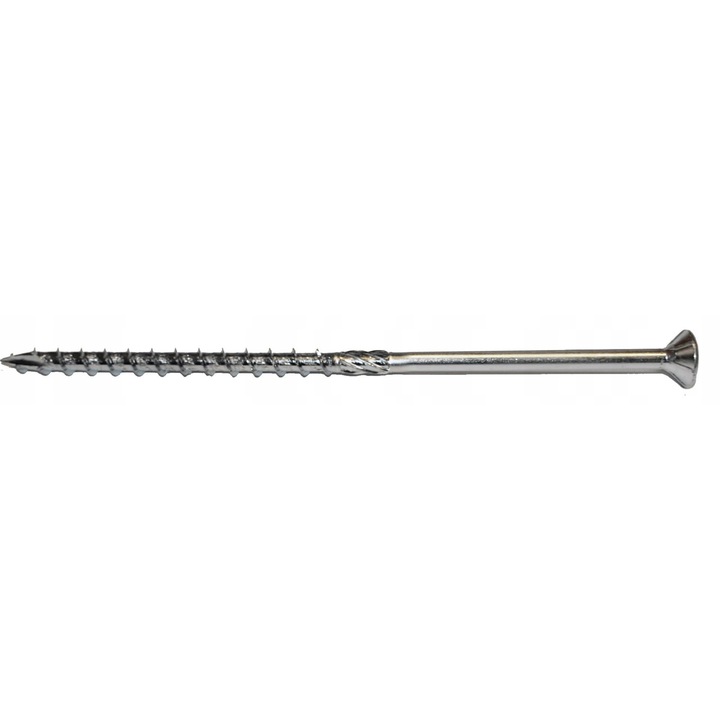 Suruburi pentru lemn, 6,0x300mm, TORX, set 100 bucati, cap conic, otel zincat