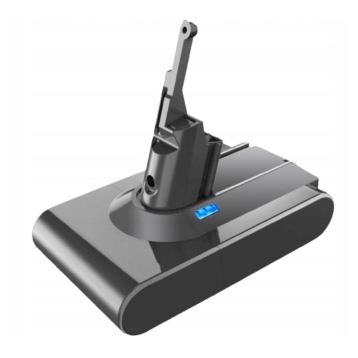 Baterie 6000 mAh pentru aspirator Dyson V8, set, tehnologie litiu-ion, indicator nivel incarcare, compatibilitate cu mai multe piese