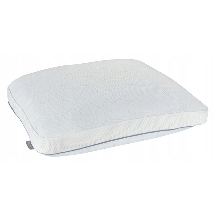 Perna WELLPUR SOGNDAL, 42x65x15cm, material racoritor, inaltime reglabila, alba