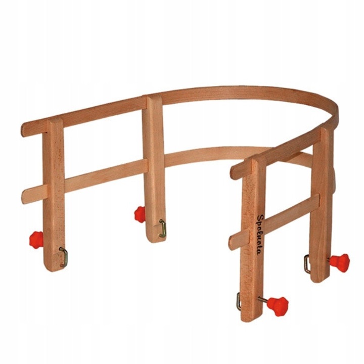 Oparcie pentru sanie, model AD302, din lemn de fag, ajustabil 30-50cm, lungime 100cm, cu suruburi de montaj, fabricat in Polonia