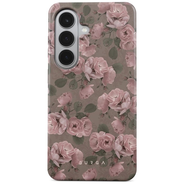 Husa Burga Dual Layer Magnetic Vintage Glamour pentru Samsung Galaxy S26 Plus, silicon, policarbonat, ultra-subtire, multicolor