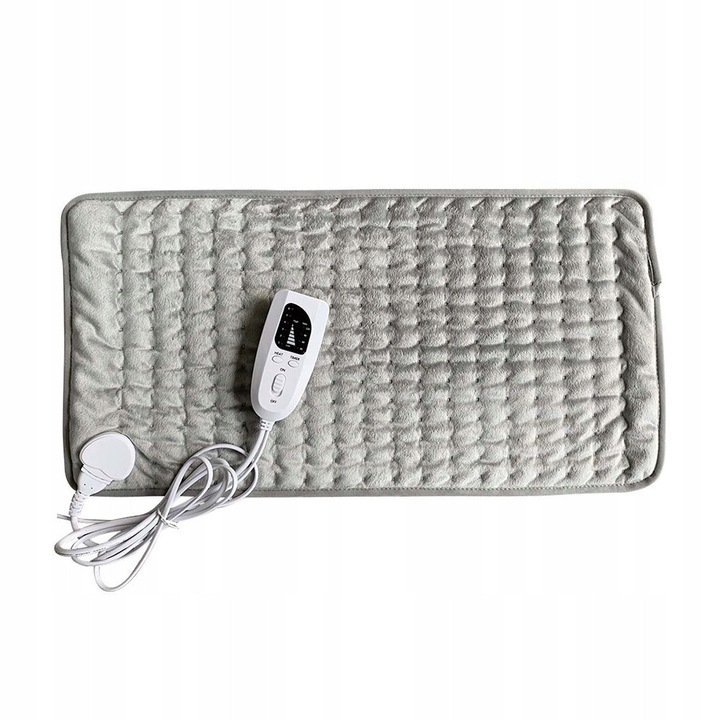 Patura electrica pentru umar, 84x43cm, 6 setari de temperatura, 4 setari de timer