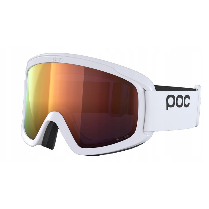 Gogle narciarskie Opsin Clarity, cilindrice, Cat 2, VLT 22%, alb