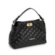 Geanta dama de umar, Musette, BONNIE, Piele naturala, Negru, 27 x 6 x 16 cm