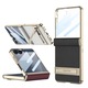 Калъф AGORA Luxury Armor Edition за Samsung Galaxy Z Flip 7, Защита на пантите и екрана, Carbon