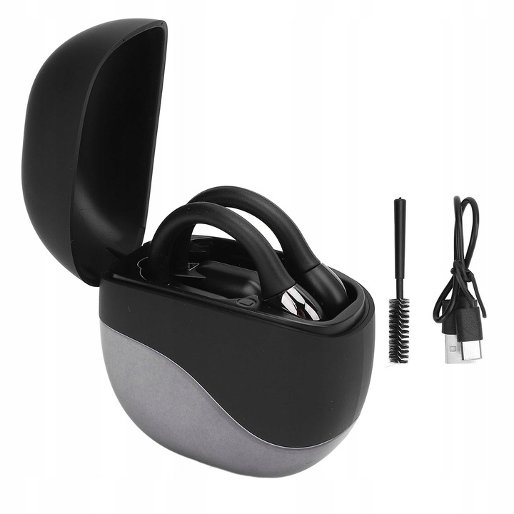 Casti Bluetooth pentru traducere, 133 limbi, reducere zgomot, set 2 casti, multicolor
