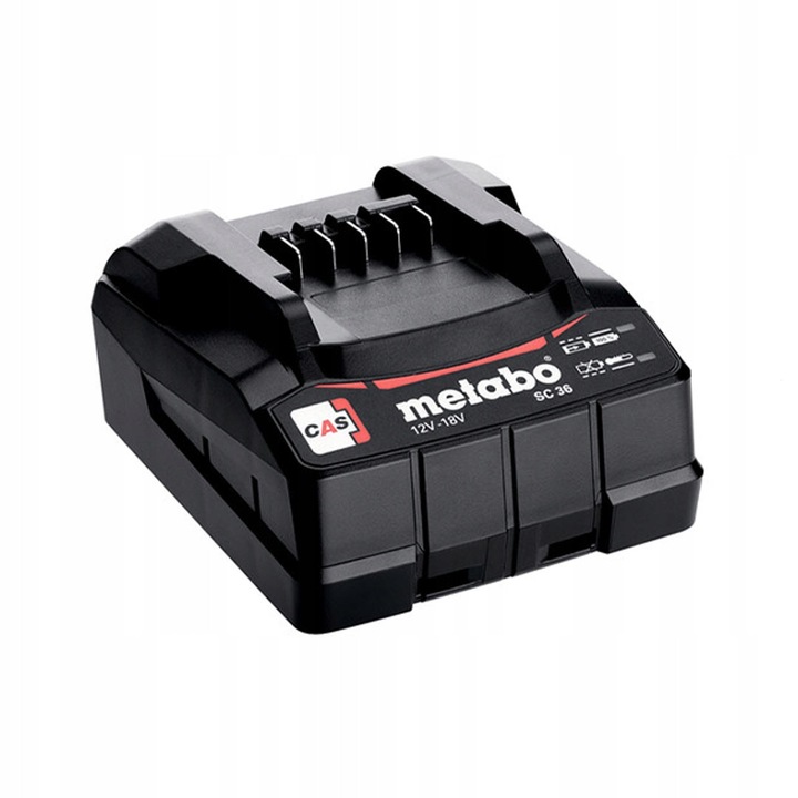 Incarcator Metabo SC 36 pentru baterii Li-Ion 12-18V CAS, 1 port, compact, solid