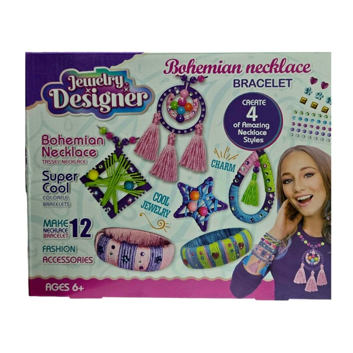 Set creativ impletituri ornamente si bratari