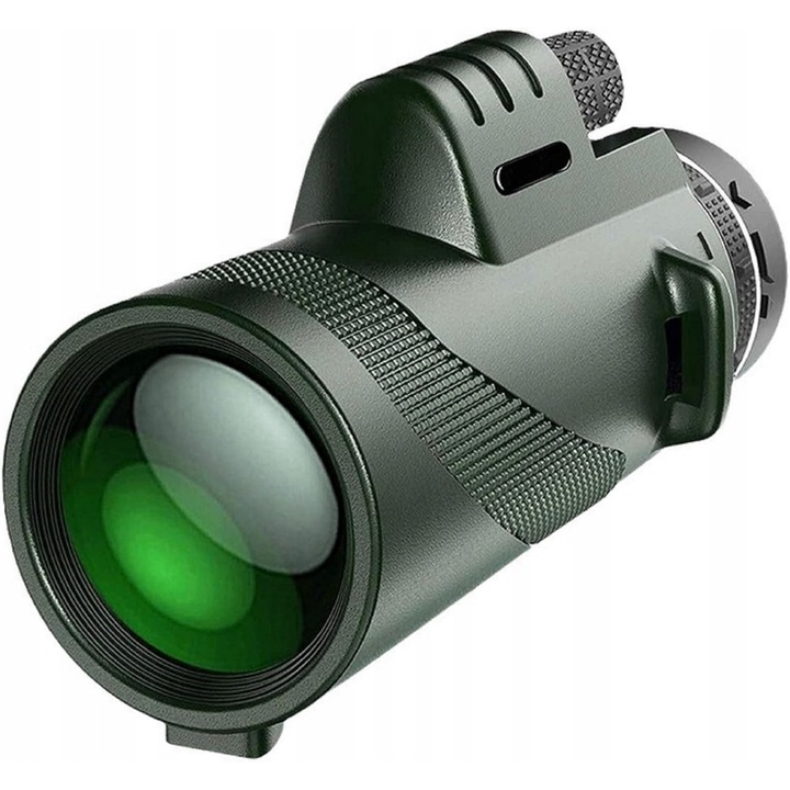 Монокуляр PAHTTO 80x100 със стойка за смартфон и статив, водоустойчив, 100 мм