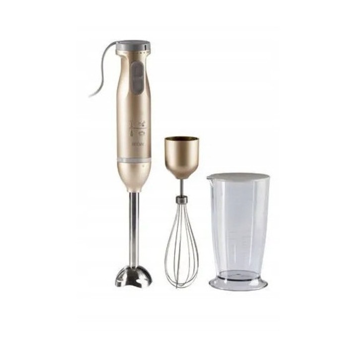 Пасатор Silvercrest SSMS 600 E5, 600 W, 2 в 1, 5,65x21,5 см, с мерителна купа 700 мл