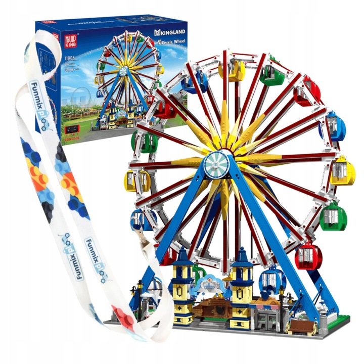 Set de constructie, KLOCKI ZDALNIE STEROWANY DIABELSKI MlYN 3836 el., multicolor