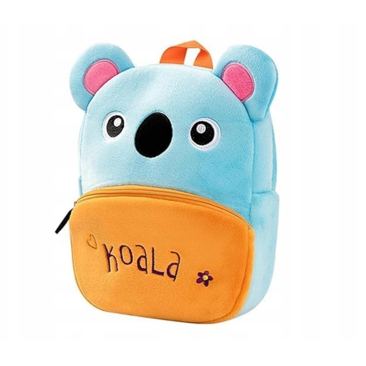 Plüss hátizsák, Koala 3D, 28x24x8,9cm, puha anyag