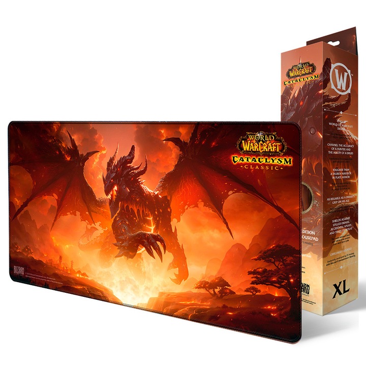 Mousepad World of WarCraft Classic: Cataclysm Deathwing, XL