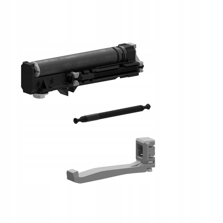 Domykacz usi SILENT-STOP HERKULES, pentru usi pana la 80 kg, reglabil, sistem SYMETRIC, 40x60x80 kg