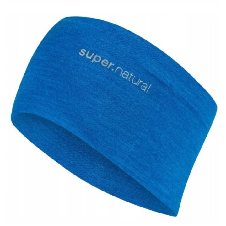 Opaska unisex super.natural Wanderlust, elastica, confortabila, albastru melanj