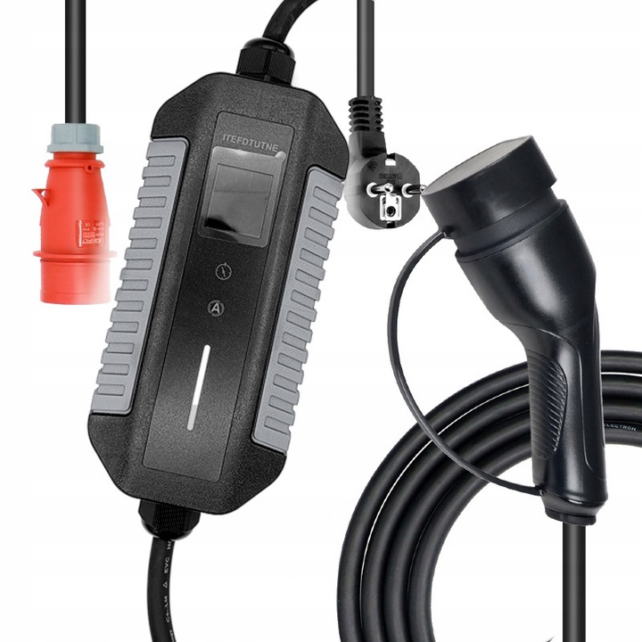 Incarcator mobil pentru masini electrice 11kW, 3 faze, IP66, 8m, T2-3P16A-B-7.5-M1