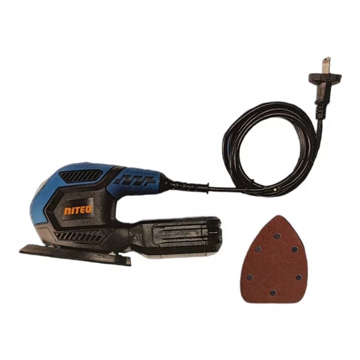 Slefuitor oscilatie Niteo 200 W, 140x140x80mm, 2m cablu, antiderapant