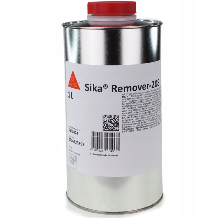 Solutie curatare Sika Remover-208, 1L, pentru suprafete neporoase, transparenta