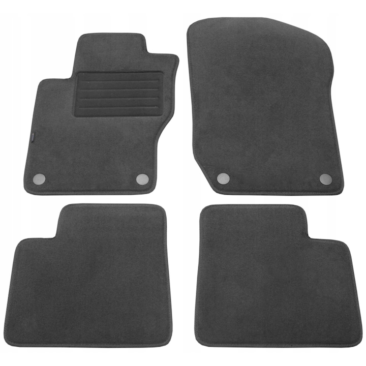 Set covorase auto Petex, grafit, 5-druri, pentru Mercedes ML W164 (2005-2011)