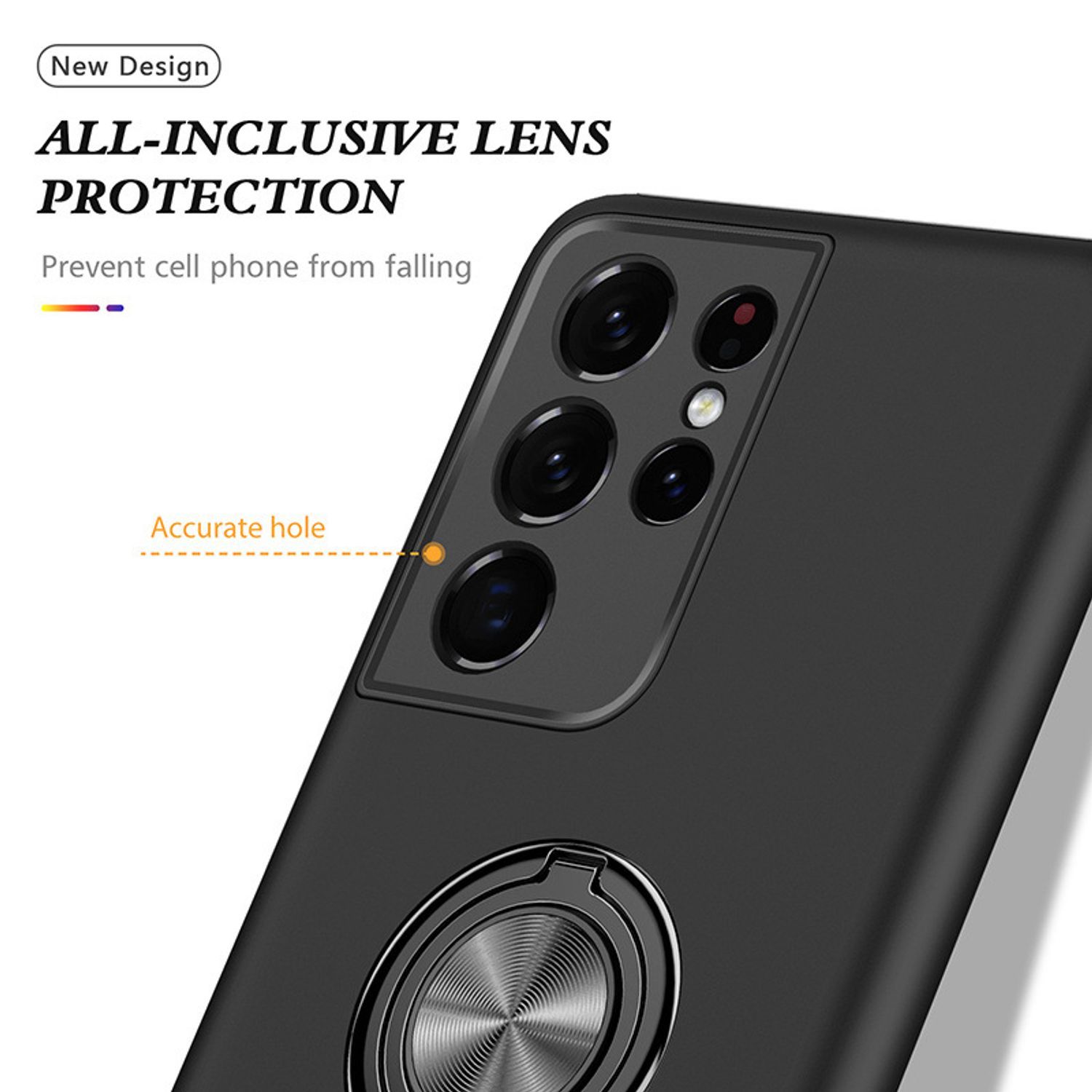 Husa pentru Samsung S26 Ultra, MagSafe, si Suport Integrat Tip Kickstand Protectie Antisoc Rezistenta la Impact, Negru