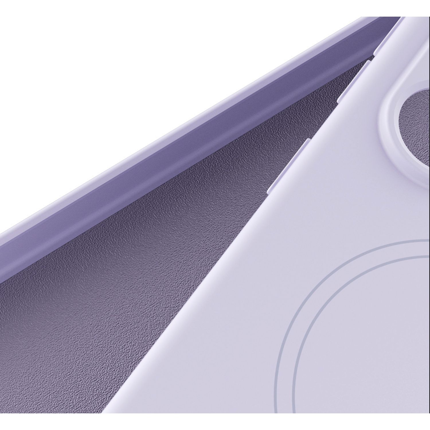 Husa MagSafe pentru Samsung Galaxy S26 Ultra, Silicon Premium Soft Touch, Protectie Microfibra la Interior, Antisoc, Albastru Deschis