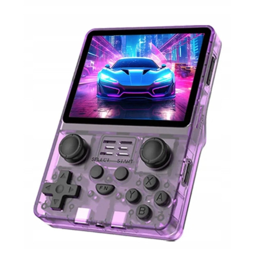 Consola portabila de jocuri retro ACTION RGB20S 64GB, 15000 jocuri, 3,5 inch, multicolor