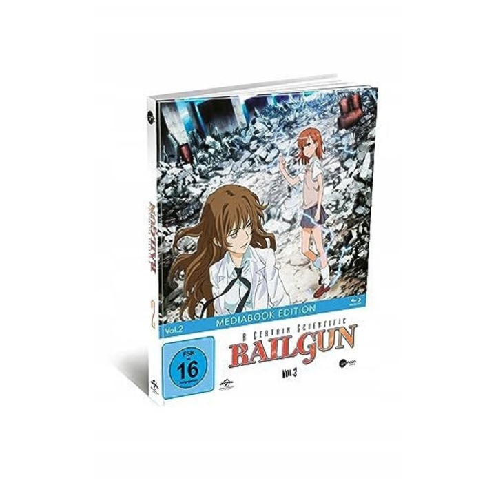 A Certain Scientific Railgun Vol. 2, film blu-ray