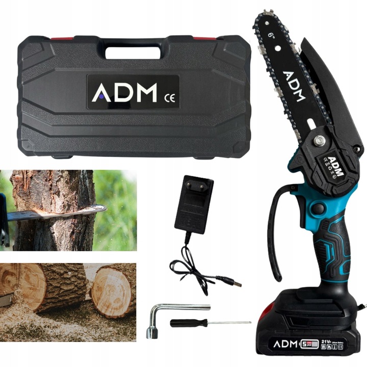 Fierastrau electric mini, albastru, set