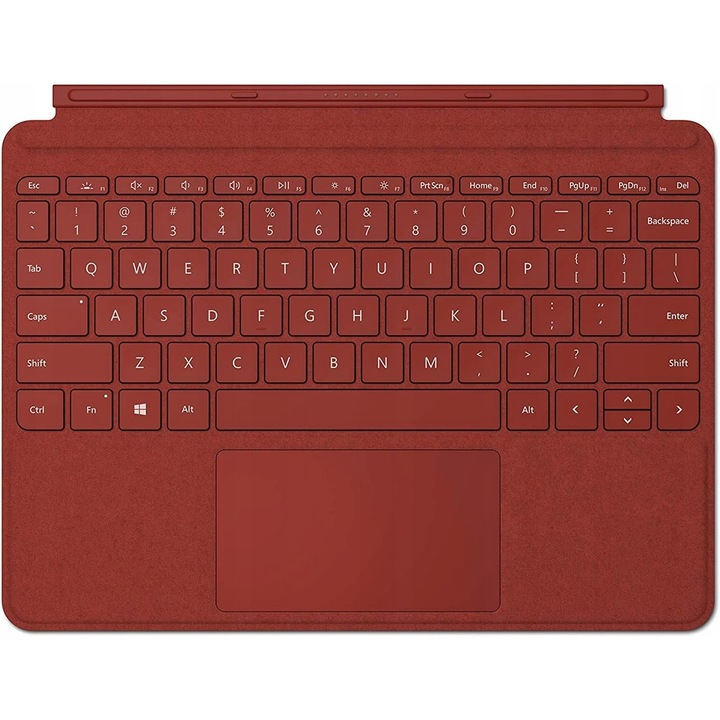 Tastatura Microsoft Surface Go Signature Type Cover, alcantara, iluminare, trackpad, 1840